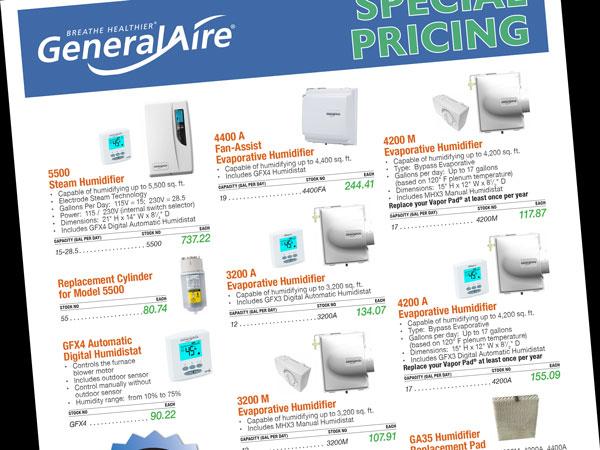 WSL_GeneralAire-Special-Pricing