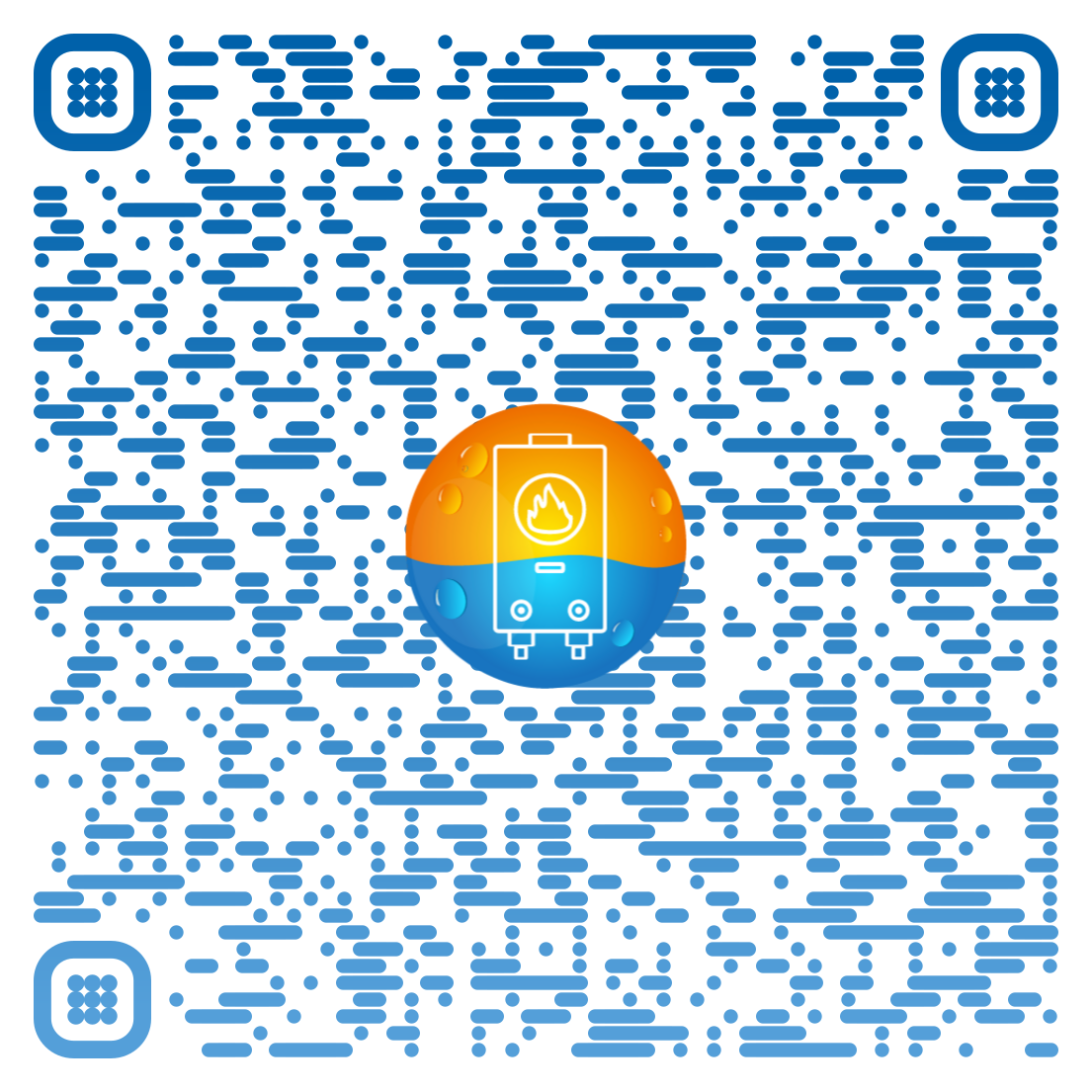 QR Code Focus on Energy - Water Heating